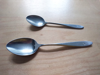 pengukur takaran sendok